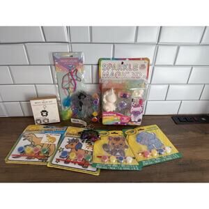 Lot of children’s arts and crafts - 9 Total Items - READ